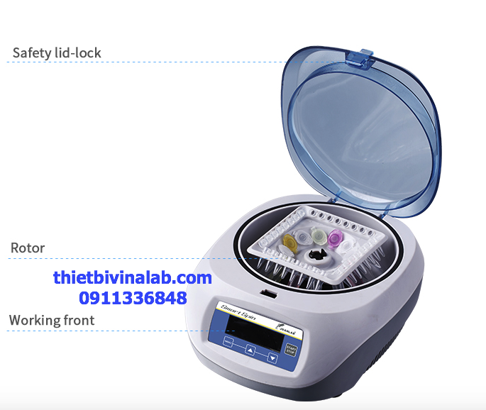 Máy ly tâm Spindown 12000 RPM Smartspin-12